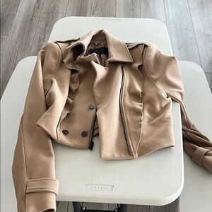 BCBGMaxAzria Camel Women's Blazer